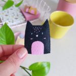MIA – Broche gato negro