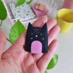 MIA – Broche gato negro - Imagen 2