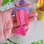 DORIS – Broche medalla multicolor 02