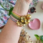 MIRANDA – Pulsera charms azul claro - Imagen 6