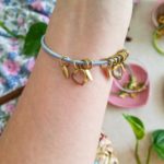 MIRANDA – Pulsera charms azul claro - Imagen 4