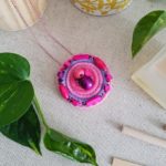 JERRY – Collar rocalla rosa