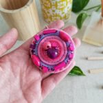 JERRY – Collar rocalla rosa - Imagen 3