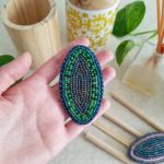 HENRY – Pasador rocalla multicolor - Imagen 2