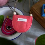 ADELA – Collar "ojo" con fondo salmón - Imagen 3