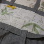 UXÍO – Bolsa saco gris y flores - Imagen 4