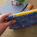 ZITA – Neceser volantes azules, hecho por encargo - Imagen 3