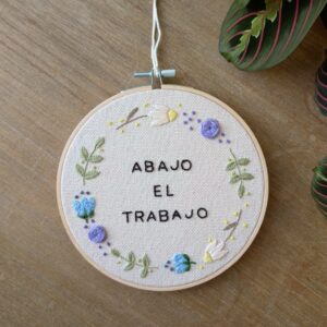 KATARINA – Bastidor "Abajo el trabajo" 001