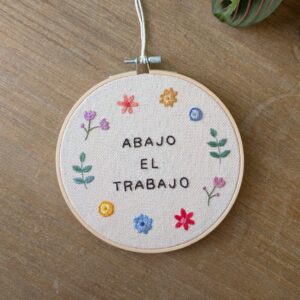 KATARINA – Bastidor "Abajo el trabajo" 002